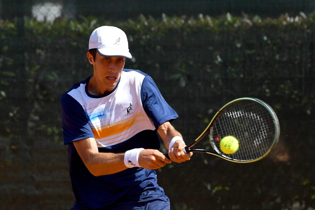 Massimo Giunta, romano classe 2004, ha esordito al Trofeo Bonfiglio eliminando Daniele Minighini, quarta testa di serie delle qualificazioni (foto Francesco Panunzio)